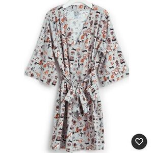 Vera Bradley Knit Robe in Dog Show